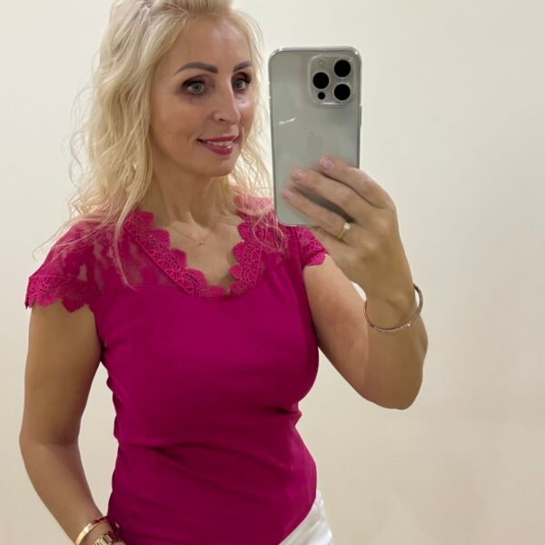 Ciklomeninė Maikutė Su Nėriniais