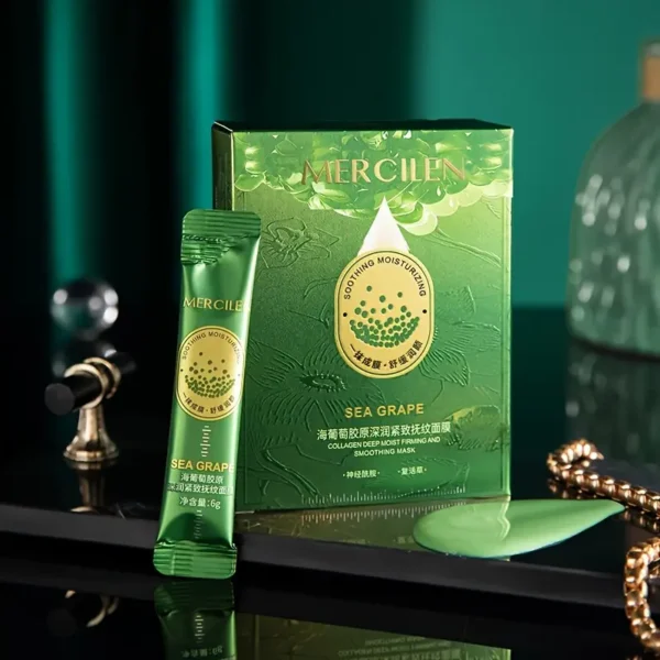 MERCILEN DRĖKINANTI VEIDO KAULĖ SU ALOE VERA IR VITAMINU E (3vnt)