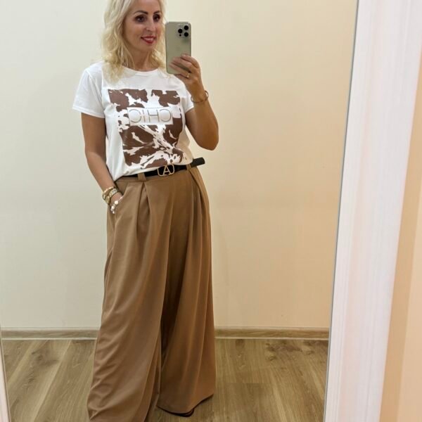 Premium Klasės Balta Maikutė CHIC