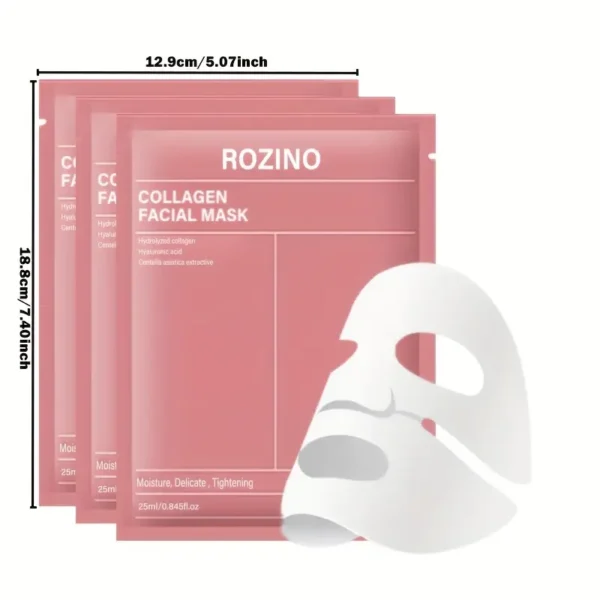 ROZINO Kolageno veido kaukė