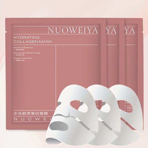 NUOWEIYA  -drėkinamoji kolageno veido kaukė