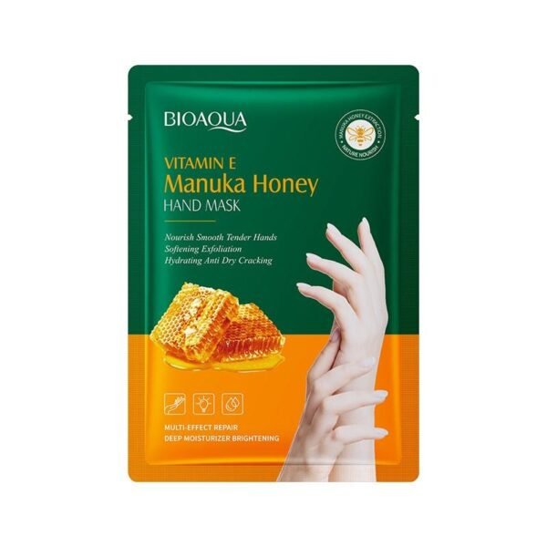 BIOAQUA rankų kaukė su Manukos medumi ir vitaminu E