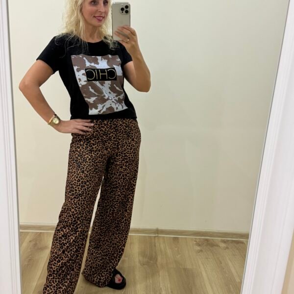 Leopardo Rašto Kelnės S/M