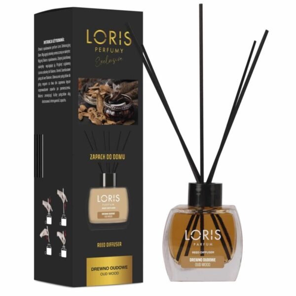 LORIS namų kvapas su lazdelėmis - MEDIENA 120ml