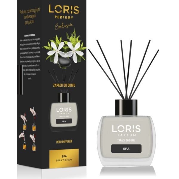 LORIS namų kvapas su lazdelėmis - SPA TERAPIJA 120ml
