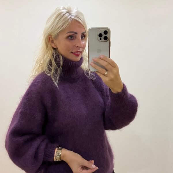 Slyvinis Kid Mochera Megztukas