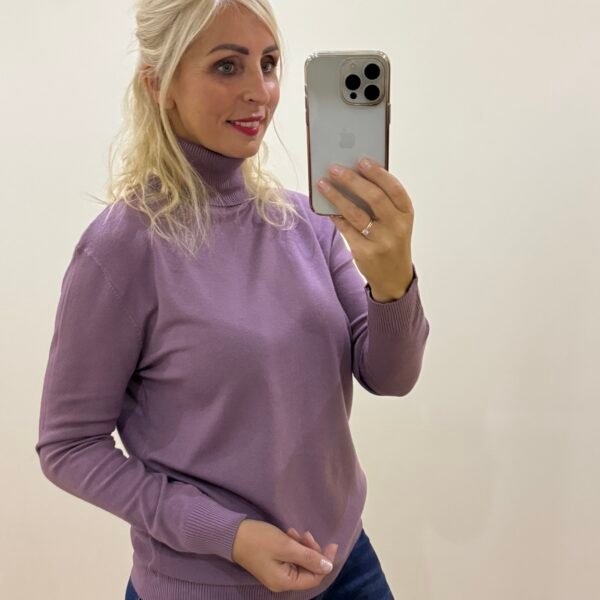 Šių Metų Naujiena! Alyvinė Golfa Su Kaklu
