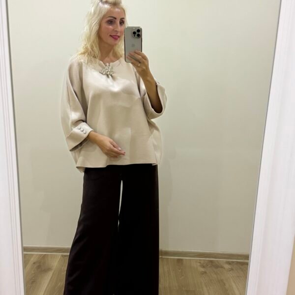 Prabangus Kreminis Megztukas