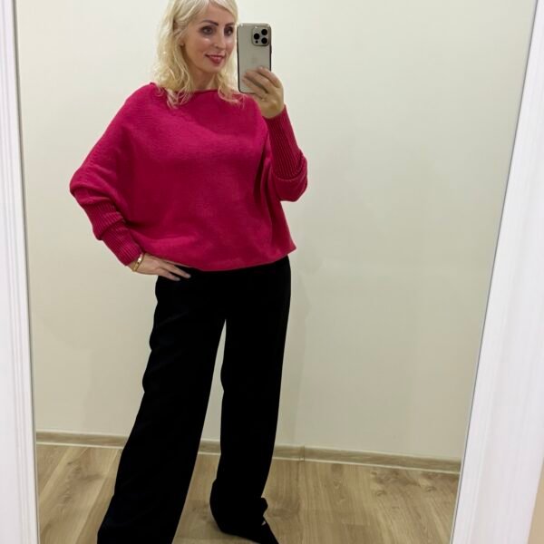 Premium Klasės Koralinis Kimono Megztukas